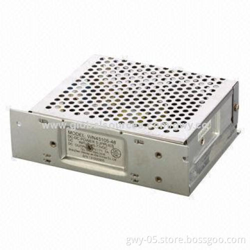 Switch Power Supply with Single Output of 24V, 60W, Measures 130 x 98 x 39mm